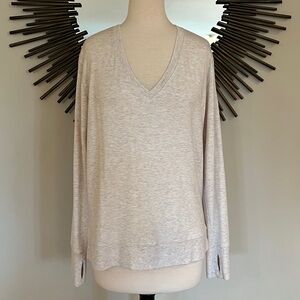 Athleta Sunrise V-Neck Sweatshirt